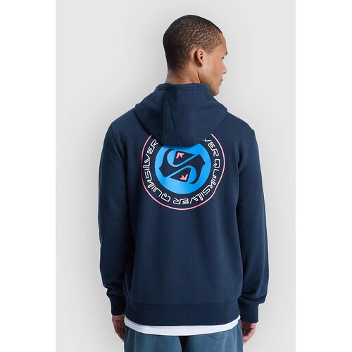 Quiksilver Graphic Pulover s kapuco dark navy Cene