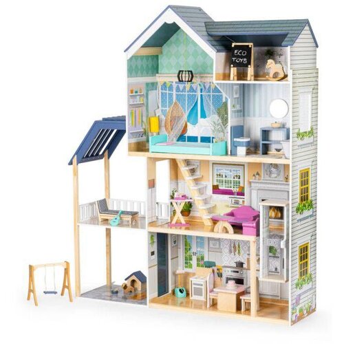 ECO TOYS Ecotoys Kućica za lutke Residence XXL, Maya Slike