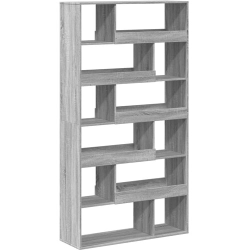 Maison Chic Knjižna omara - Knjižni regal siva sonoma 100x33x187,5 cm inženirski les, (21726265) Cene