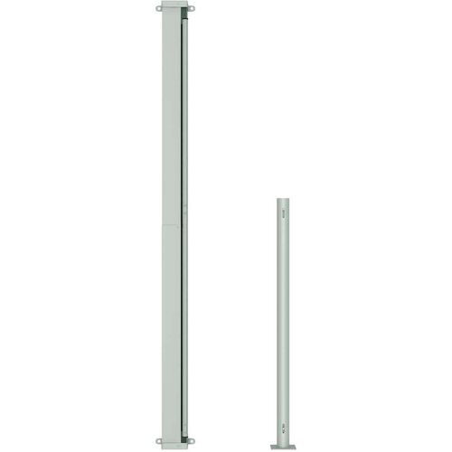 VidaXL Uvlačiva bočna tenda za terasu 180 x 300 cm siva Slike