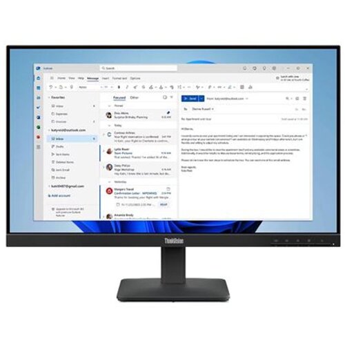 Lenovo Monitor ThinkVision S24-4e, 23,8" Full HD IPS, 100 Hz, 4 ms (GtG, Extreme) Cijene