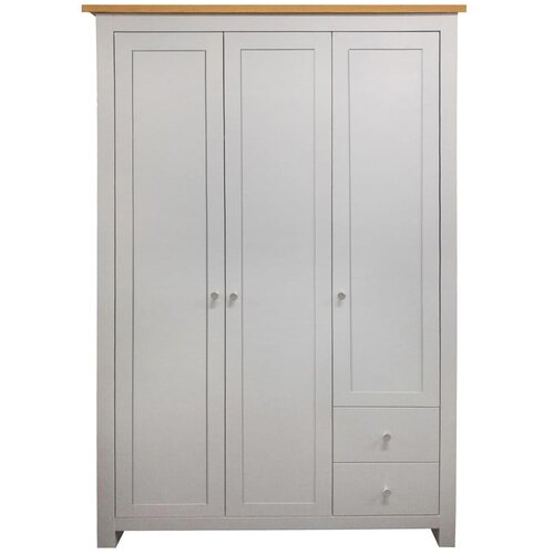 Støraa Bijeli ormar u dekoru hrasta 112x180 cm Emerald - Cijene
