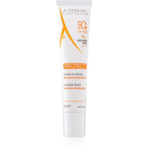 A-derma Nevidljivi fluid za zaštitu od sunca Protect SPF50+ 40ml Cene