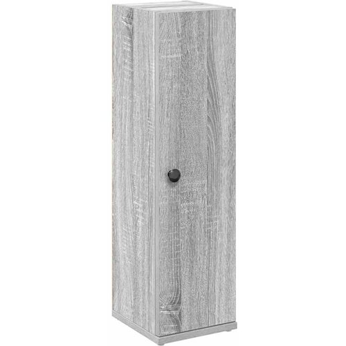 Maison Chic Kopalni&amp;scaron;ka omarica - Kopalni&amp;scaron;ki kabinet z držalom za zvitke siva 20,5x22x72 cm, (21788416) Slike