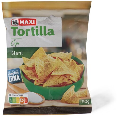 Maxi Tortilja chips slani 50g Cene