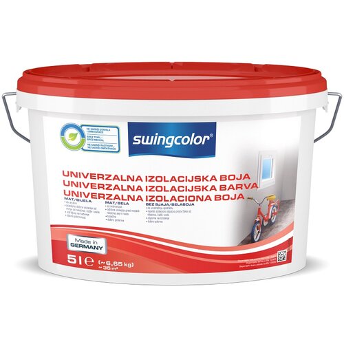 SWINGCOLOR univerzalna izolacijska barva (barva: bela; 5 l) Cene