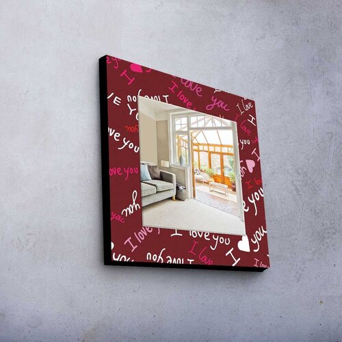 Wallity Zidno ogledalo MA-016, 50x50cm Cijene