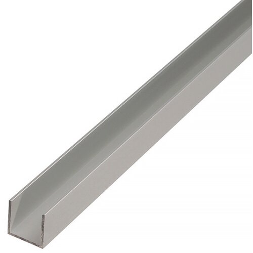 KANTOFLEX u-profil (d x š x v: 2.000 x 8,6 x 12 mm, aluminij, eloksirano) Cijene