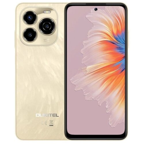 Oukitel C65 gold smart phone4G/Octa-Core/6.7&amp;quot;HD/128GB/4+12GB/50M/8MP/5150mAh/Android 15 Slike