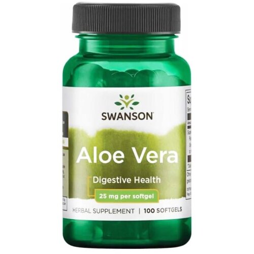 Swanson Aloe Vera 25 mg (100 mekih kapsula) Cijene