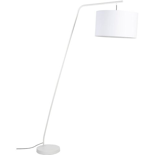 White Label Bela stoječa svetilka s tekstilnim senčilom (vi&amp;scaron;ina 220 cm) Martine &amp;ndash; Slike