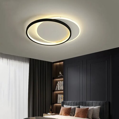Toolight Moderan LED Plafon LHJ076-C CRNI 40 CM Cijene