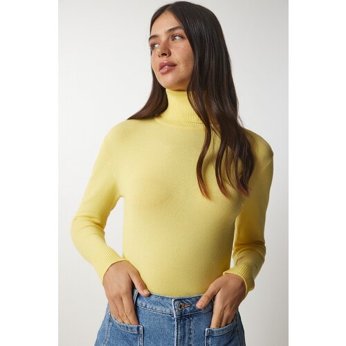 Sweater - Yellow - Slim fit Cene