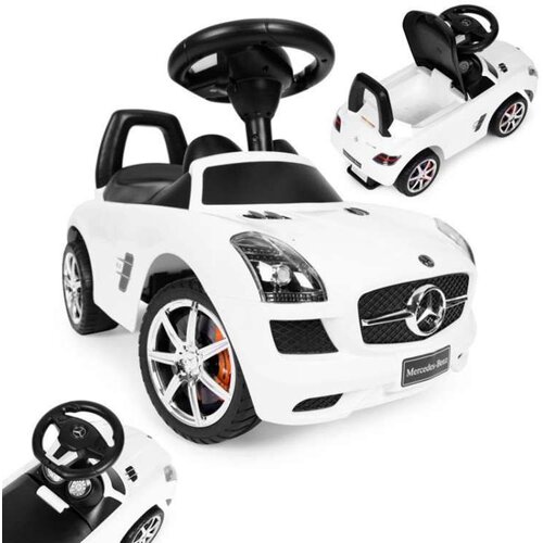 ECO TOYS Guralica auto Mercedes SLS sa zvukovima i sirenom, bijela Slike