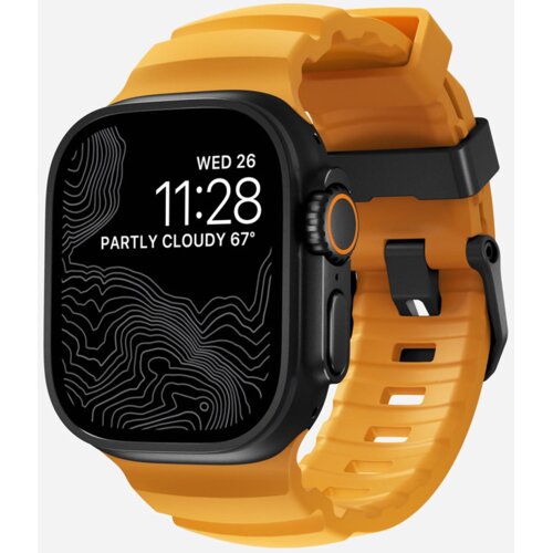  Narukvica za Apple watch Nomad Rocky Point black Sol 44/ 45/ 46/ 49 mm Slike