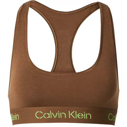 Calvin Klein Underwear Grudnjak smeđa / svijetlozelena