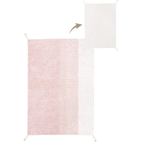 Lorena Canals Svijetlo ružičasti pamučan tepih 120x160 cm Gelato Pink – Cijene