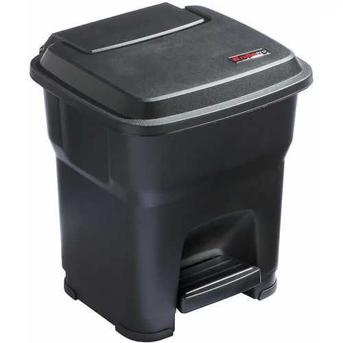 rothopro Zbiralnik odpadkov s pedalom HERA, prostornina 35 l, ŠxVxG 390 x 440 x 390 mm, črna