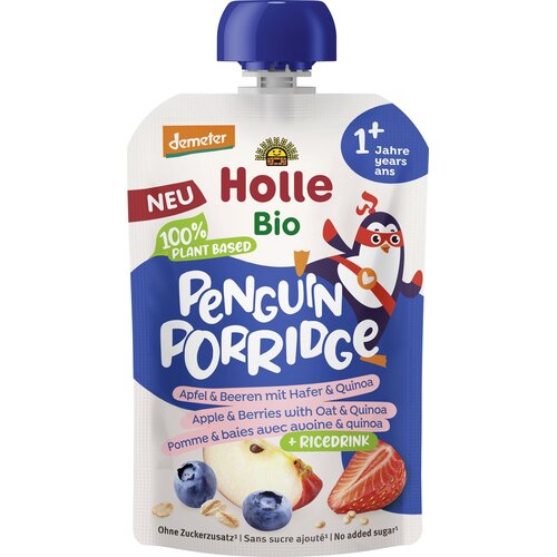 Penguin Porridge - jabolko in jagode z ovsom in kvinojo - 1 k. Cene