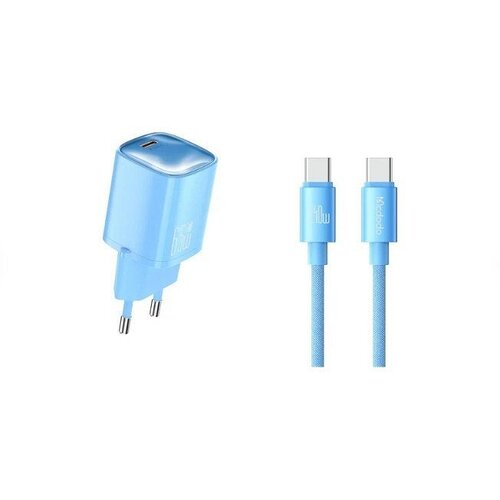 McDodo CH-8265 SET ZIDNI PUNJAČ USB-C + KABL TIP-C 65W 1,2m PLAVA Cene