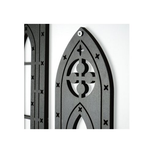 Wallity zidna dekoracija CRY022, 66 x 11 cm, crna Slike