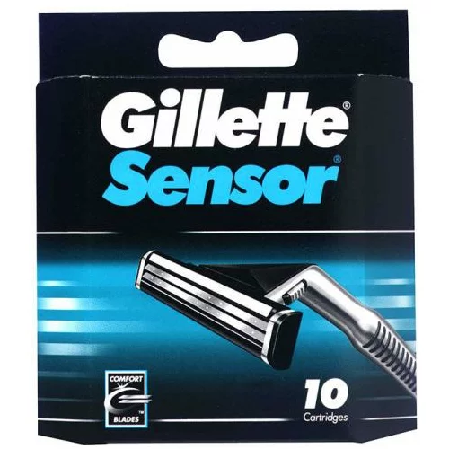 Gillette Sensor zamjenske britvice 10 kom za moške POKR
