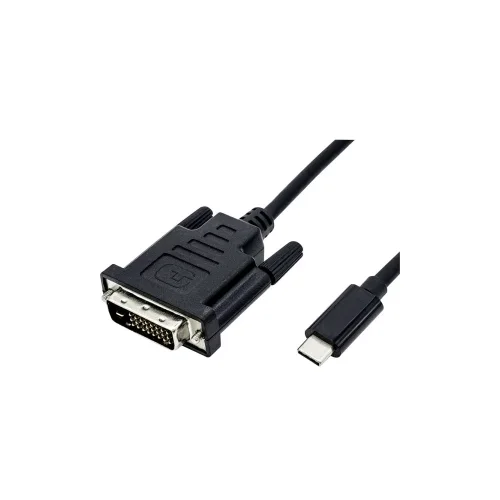 Roline 11.04.5830 adapter [1x muški konektor USB-C™ - 1x muški konektor dvi, 24 + 1 pol] crna 1.00 m