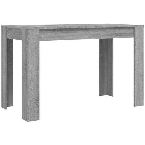 Maison Chic Jedilna miza - Kuhinjska miza - Jedilni stol siva sonoma 120x60x76 cm inženirski les, (21714913) Cene