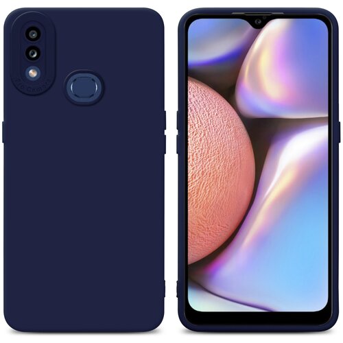 Cadorabo Case, združljiv s Samsungom v tekoči temno modri barvi - za&scaron;čitni pokrov iz fleksibilnega silikona TPU, (20603423) Cene