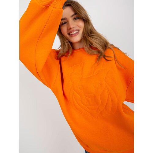 Ex moda Sweatshirt-EM-BL-617-4.41P-orange Slike