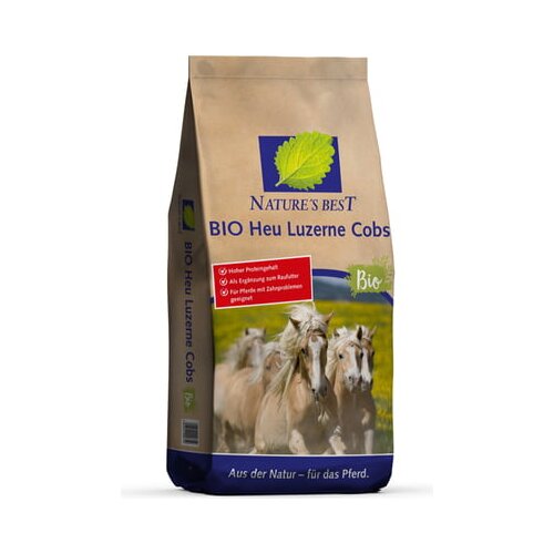 Nature&amp;#039;s Best BIO seno lucerna Cobs Slike
