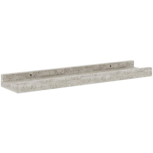  Zidne police 4 kom siva boja betona 40 x 9 x 3 cm Slike