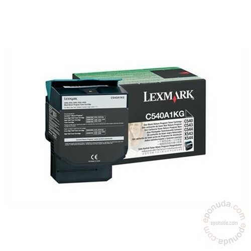 Lexmark C540A1KG black toner Slike