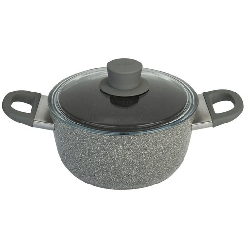 Ballarini Murano Granitium kozica 24cm + pokrov / 2 ročaja / aluminij / indukcija, (20456647) Cene