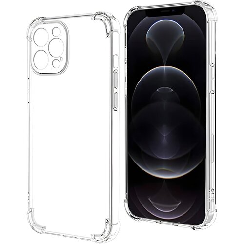  Silikonska futrola s ojačanim rubovima za Apple iPhone 13 Pro Max - Prozirna KP23599 Cene