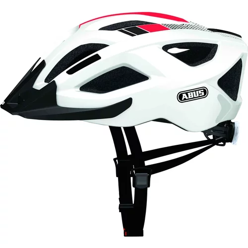Abus Aduro 2.0 Race White, S bicycle helmet