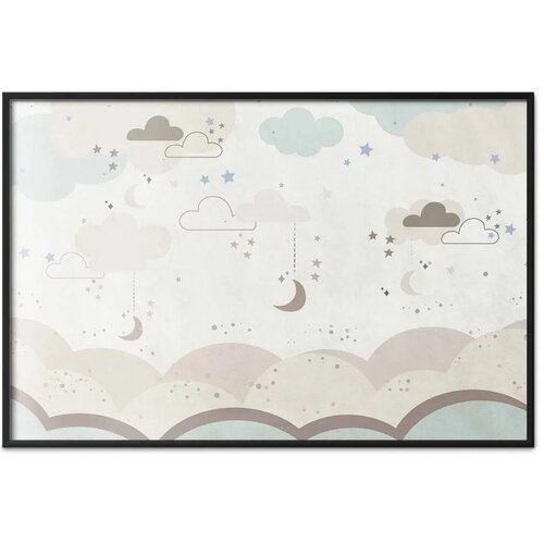  Plakat - Fairytale Night 30x21 Crni okvir Slike