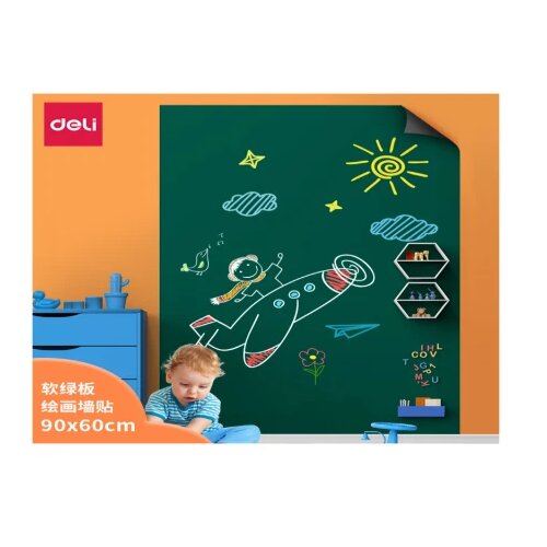  ZELENA TABLA DELI MAGNETNA I SAMOLEPLJIVA ZA ZID 60x90cm 50131 Cene