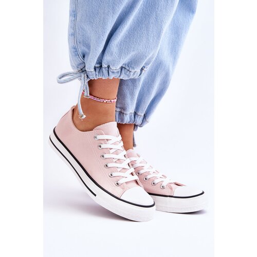 Kesi Classic Low Womens Sneakers Light Pink Vegas Cene