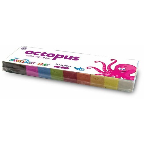 Octopus Plastelin 10/1 200g unl-1254 Slike