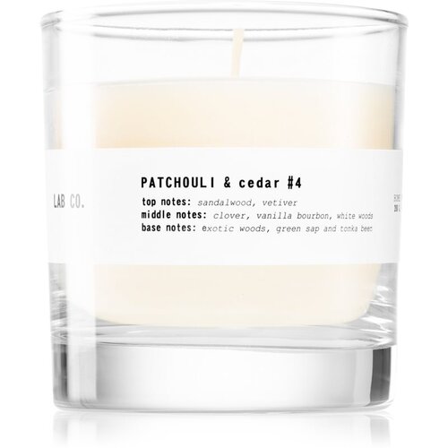 Ambientair Lab Co. Patchouli & Cedar mirisna svijeća 200 g Cijene