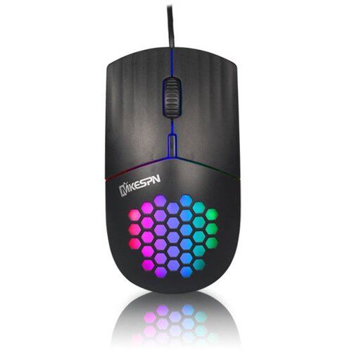 INF Optična mi&amp;scaron;ka SXS-838 TYPE-C: Roza, RGB, 4D, nastavljiva hitrost Black, (5000071625) Slike