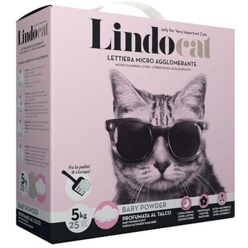 Lindocat posip za mačke - baby powder 5l Cene