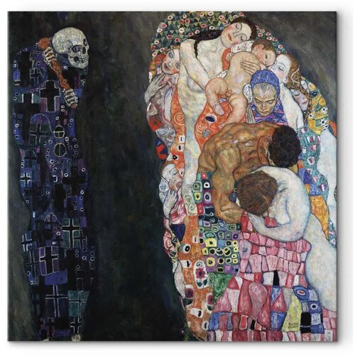  Slika - Gustav Klimt – Death and Life 60x60 Premium Print Cene