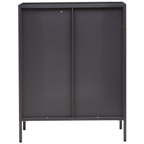 Premier Housewares Siva jeklena vitrina 80x102x40 cm Acier &amp;ndash; Slike
