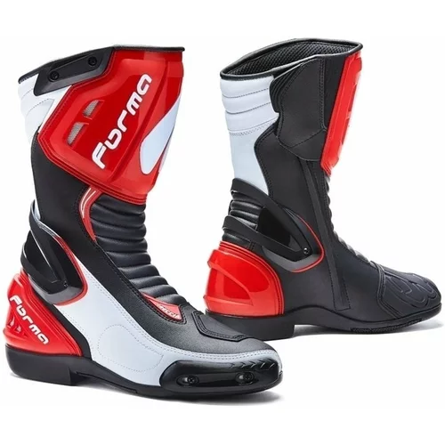 Forma Boots Freccia Black/White/Red 45 Motociklističke čizme