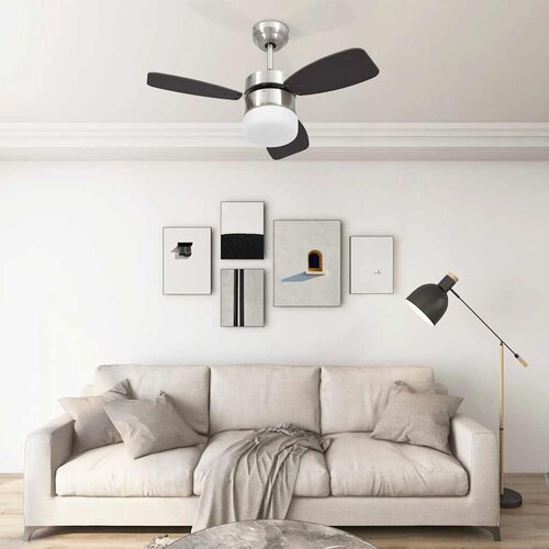 Stropni ventilator sa svjetlom i daljinskim 76 cm tamnosmeđi Cijene