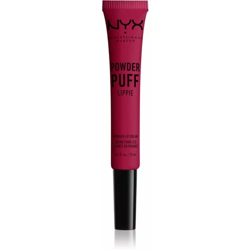 NYX Professional Makeup Powder Puff Lippie šminka z mat učinkom tekoče rdečilo za ustnice šminka 12 ml odtenek 12 Prank Call za ženske