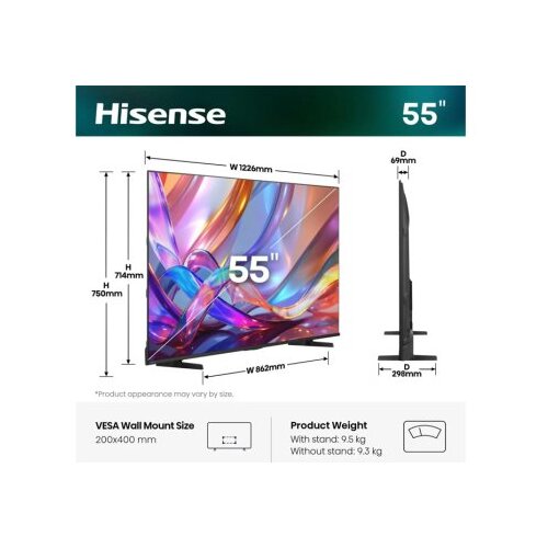 Hisense tv 55E7S qled, (5000187509) Cene