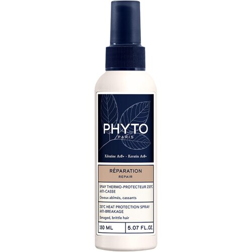 Phyto Repair 230&amp;deg; heat protection spray anti-breakage pr&amp;scaron;ilo za za&amp;scaron;čito las med toplotnim oblikovanjem z likalnikom ali kodralnikom 150 ml Slike